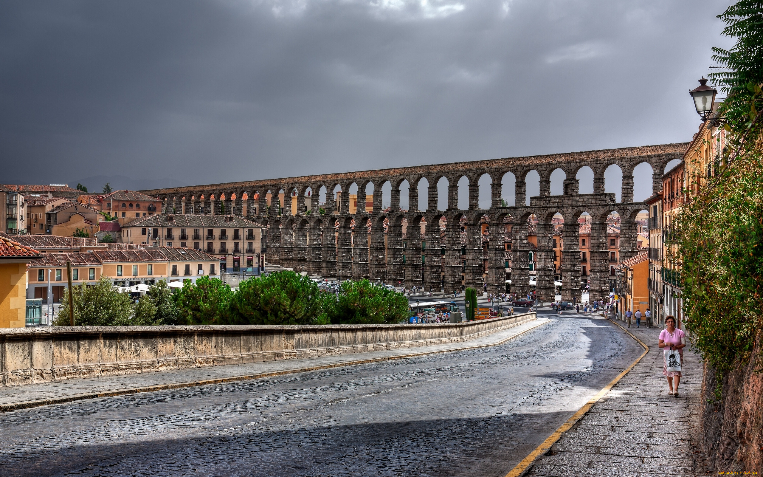 segovia,  spain, , - ,   , spain, roman, aqueduct, , , , , , , 